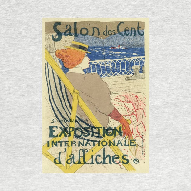 Salon des Cents by Toulouse Lautrec by MasterpieceCafe